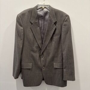 hart schaffner marx blazer 44L‎ EUC Pure Virgin Wool